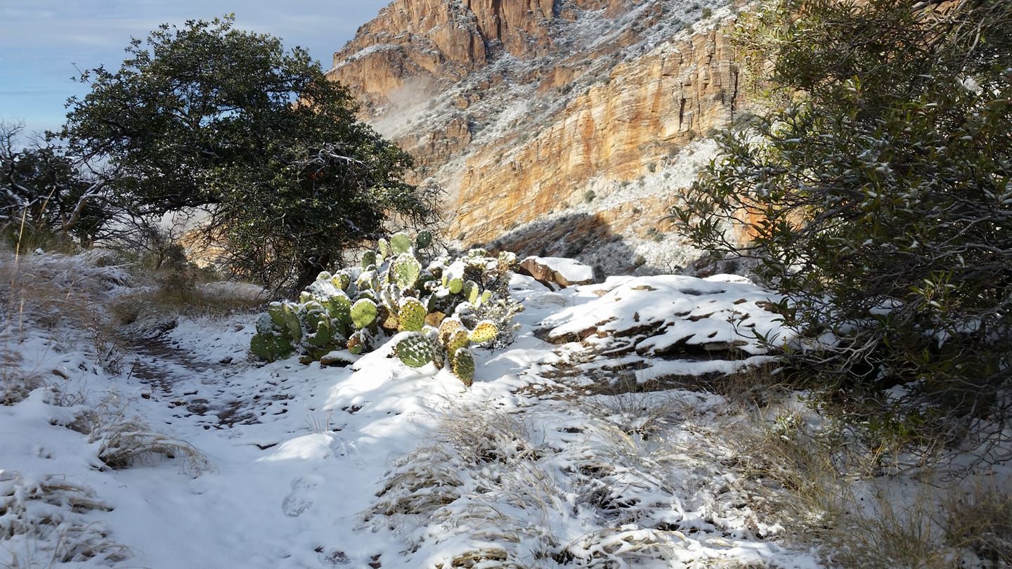 Snow in Finger Rock